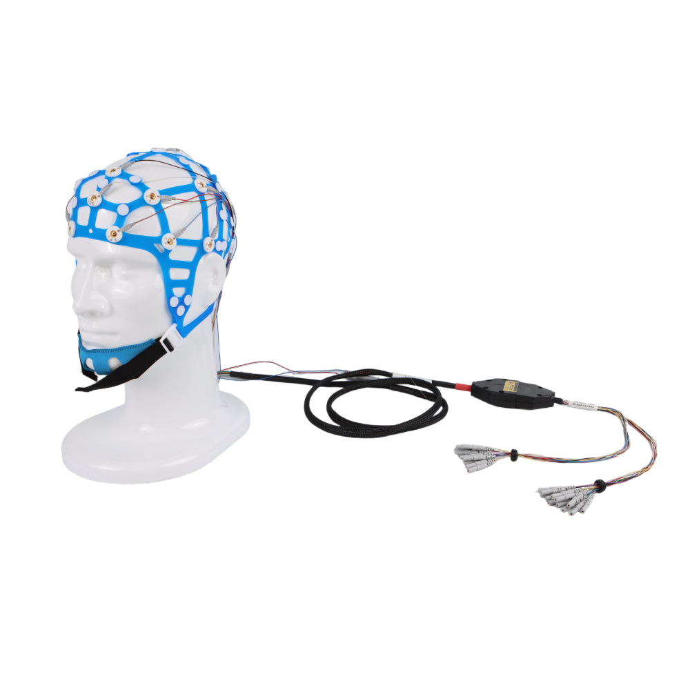 Reusable integrated EEG cap (conductive paste)