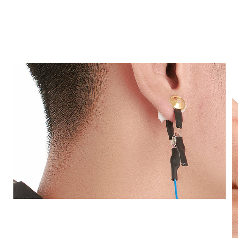 Gold Cup Ear Clip Electrode Wire